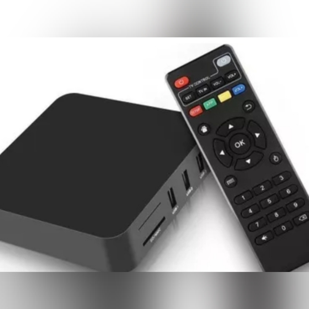 Android  Streaming Device with Remote - Black FREE TV 1000 of Channels And Movie